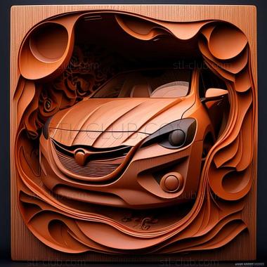 3D мадэль Mazda5 (STL)